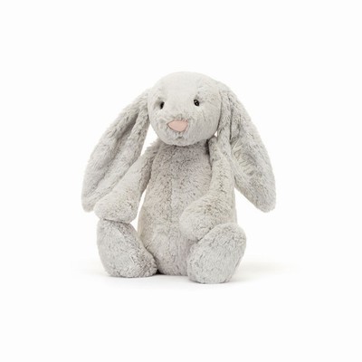 Jellycat Bashful Silver Bunny Huge New Zealand | VHJSA5187